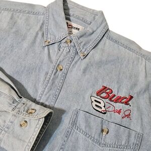 Vtg Budweiser Dale Earnhardt Jr Winners Chase  # 8 Denim Shop Garage Racing M
